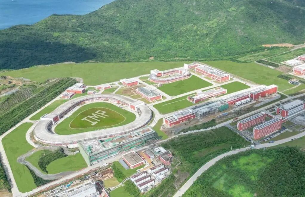 强流重离子加速器装置鸟瞰图